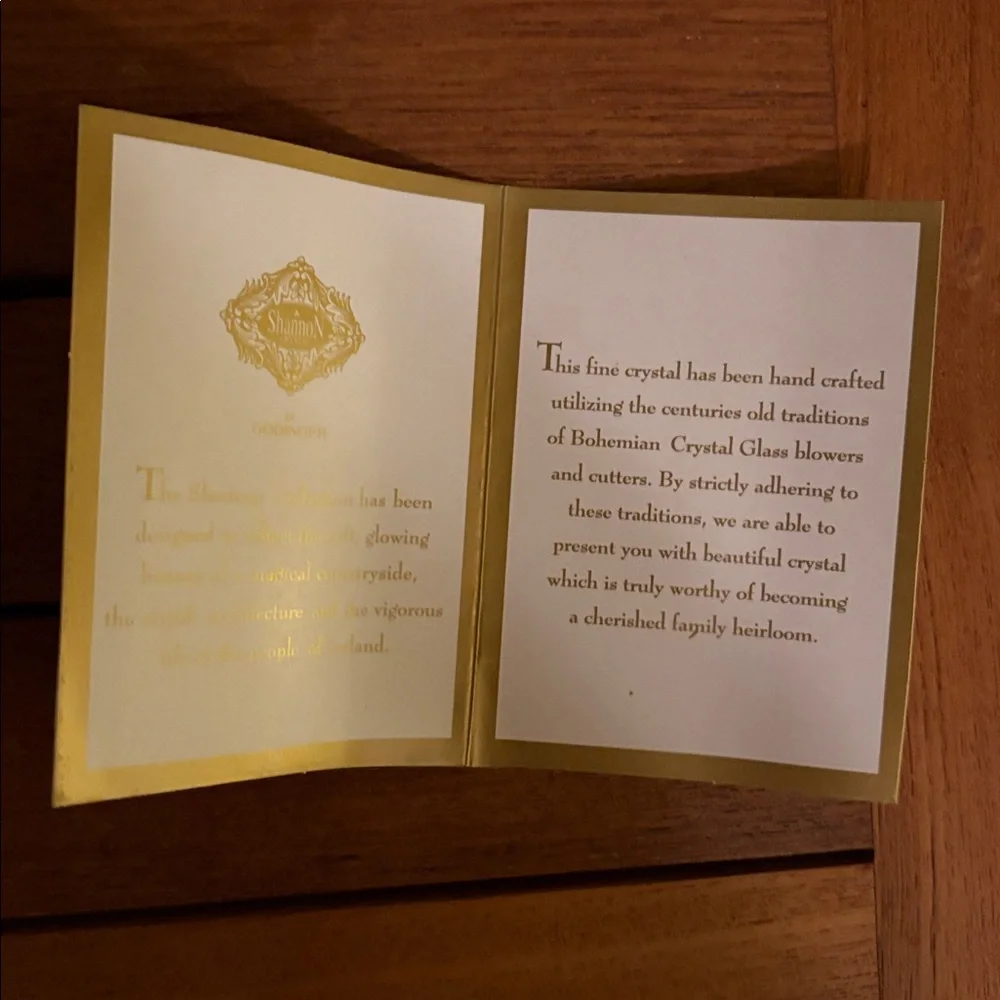 Godinger Shannon Lead Crystal Long Stem Rose - Picture 6 of 7